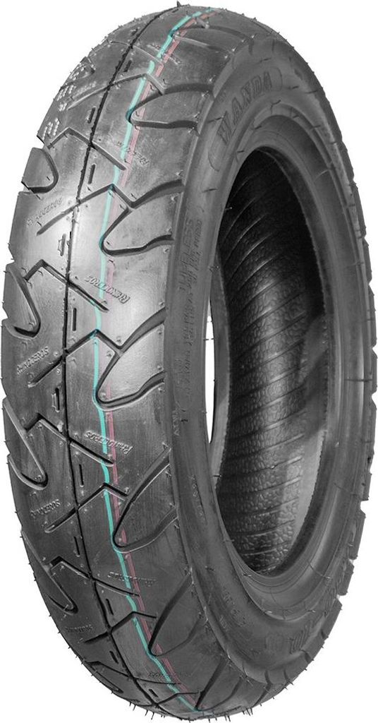 Skuterreifen 100/90-10 Wanda P243 61J 6PR M/C TL Produktbild 