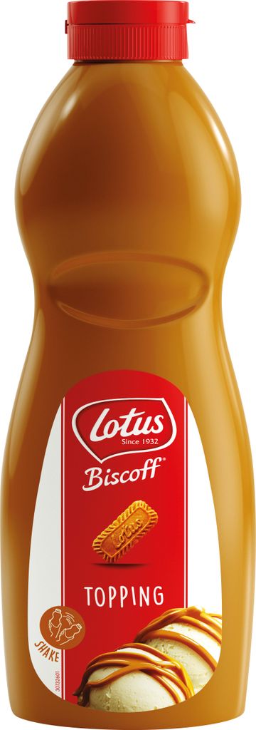 Lotus 75696 Lotus Biscoff Dessertsauce, 1,0 kg