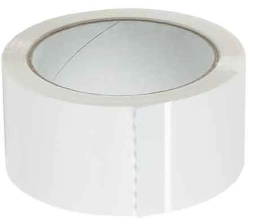 Ruban d'emballage blanc 48x50 anti-déchirure pour fermer vos cartons