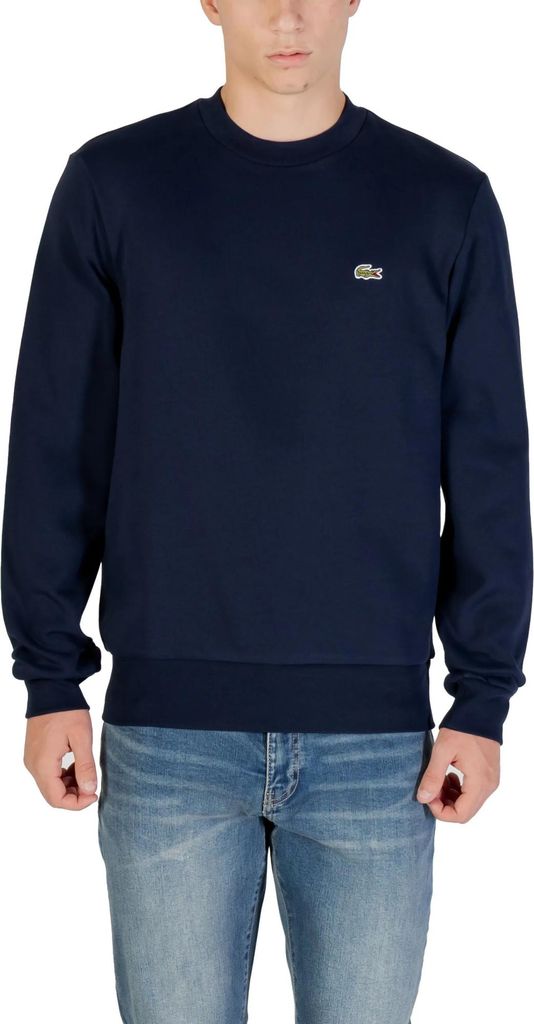 Lacoste Herren Fleece Blau Langarm Herbst Winter : Größe - Produktbild 