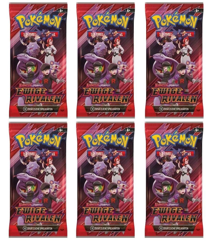 Pokemon Ewige Rivalen Booster deutsch 6 Booster Produktbild 