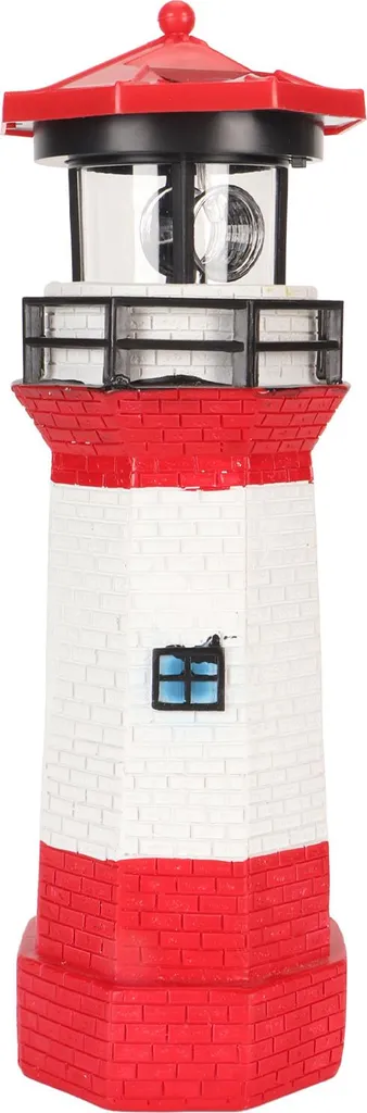 Phare Solaire pour Balcon et Jardin avec Éclairage LED Rotatif 360° - 2
