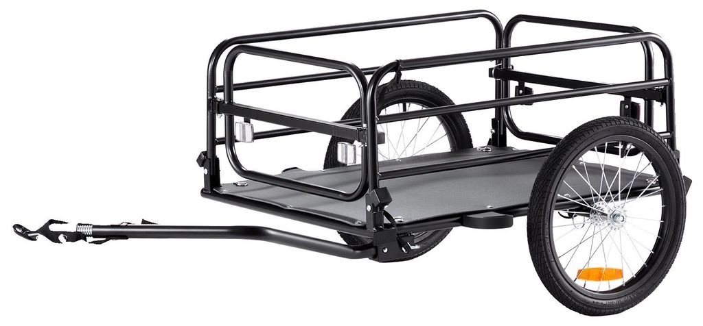 VEVOR Fahrrad Lastenanhänger, 40/45/72 kg Tragfähigkeit, Produktbild 