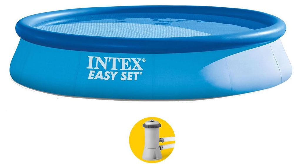 Intex Pool Easy Set Ø 457 x 84 cm Inklusive Filterpumpe Produktbild 