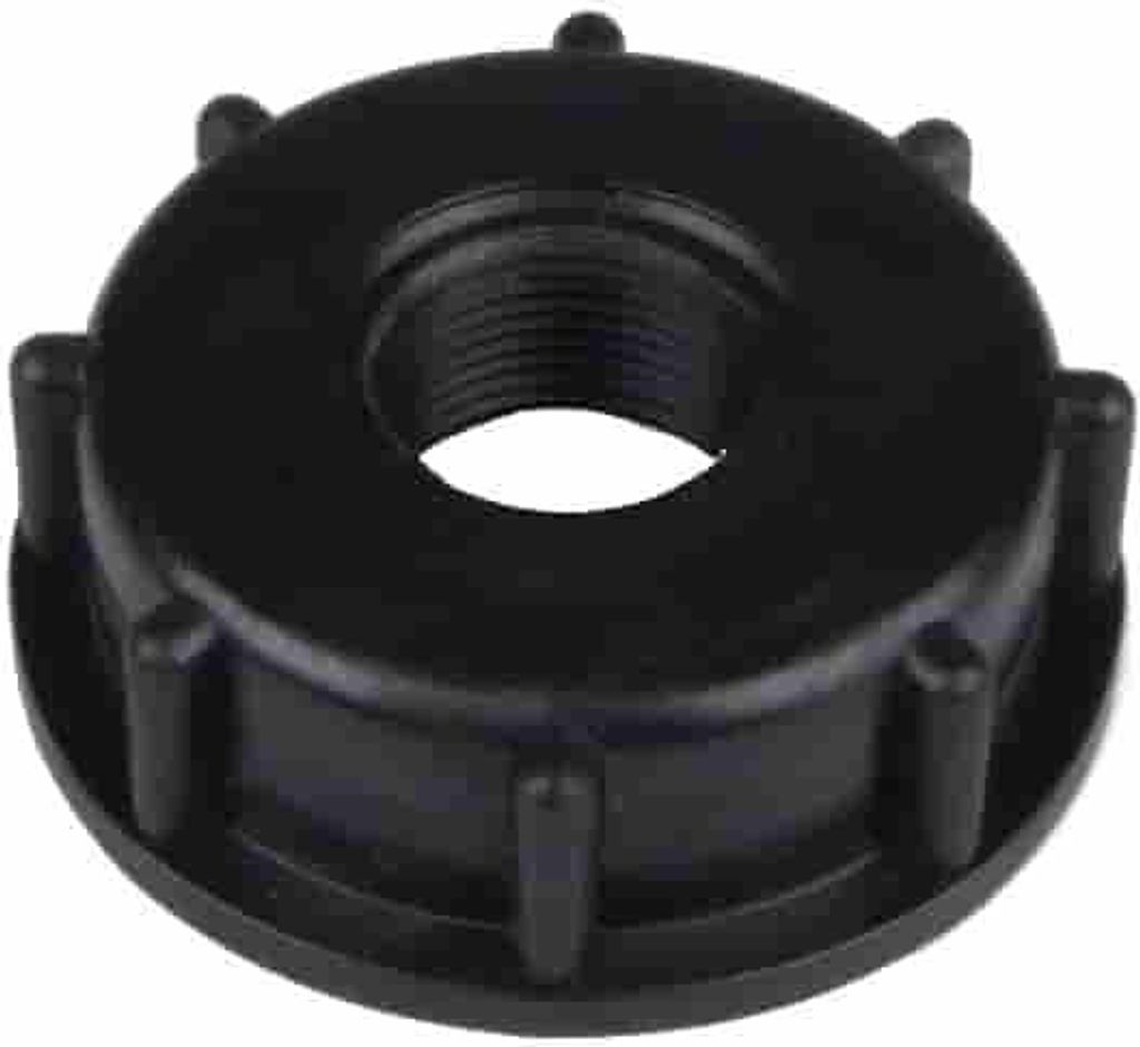 schwarze IBC Mutter m.Innengewinde S60 x 3/4" IG Produktbild 