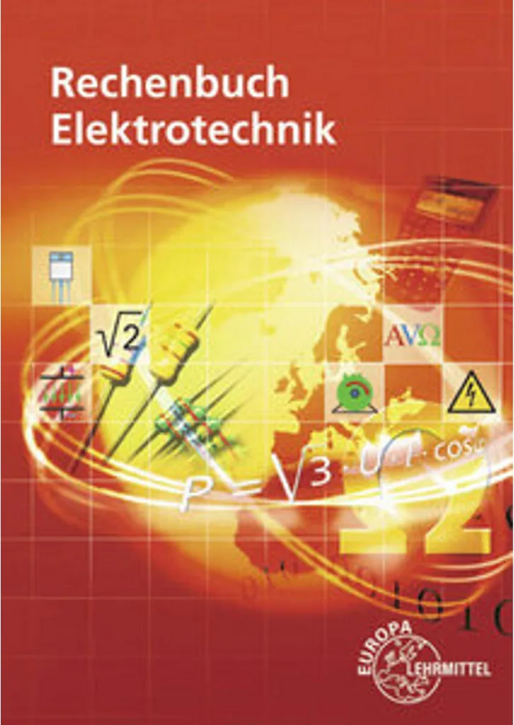 Livre de mathématiques appliquées Rechenbuch Elektrotechnik pour électricien