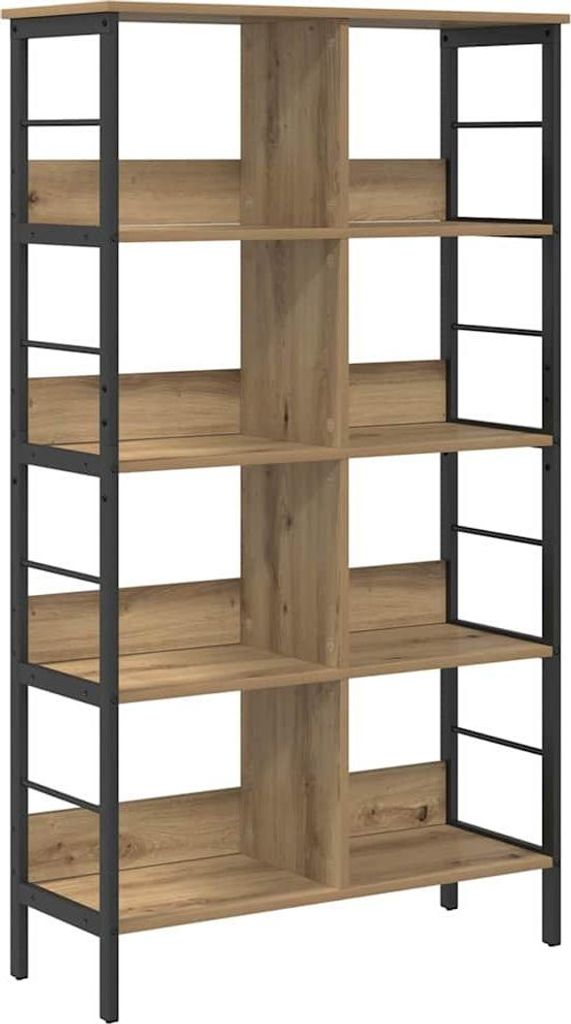 Bücherregal Artisan-Eiche 82 x 32 x 144,5 cm Holzwerkstoff