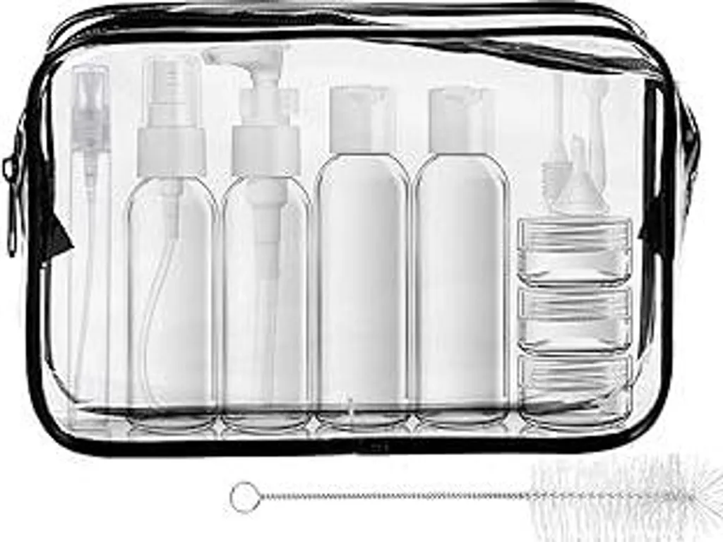 Set Flaconi Viaggio MORICOH 100ml: Accessori Bagaglio a Mano Aereo