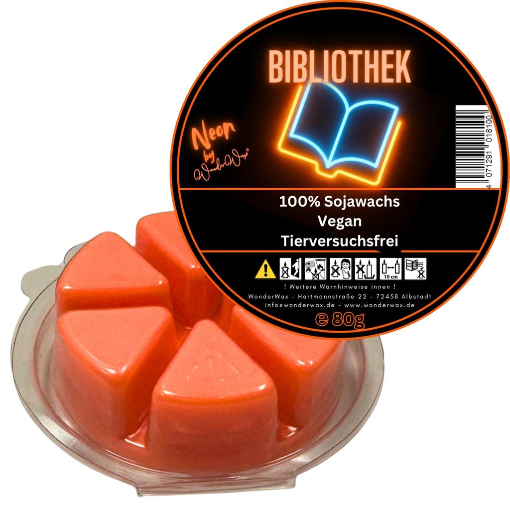 WonderWax Duftwachs Wax Melts für Duftlampe, 6 Ecken Neon Duftmelt Wachsmelt Sojawachs Duftwachs Kreis für Raumdüfte, Wachs Duftöl Winter Indoo...