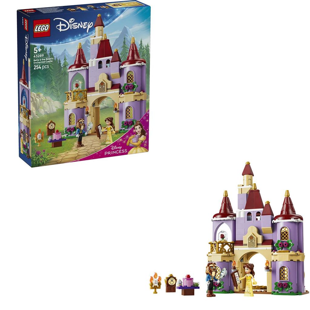 LEGO ǀ Disney Princess Das verzauberte Schloss von Belle Produktbild 