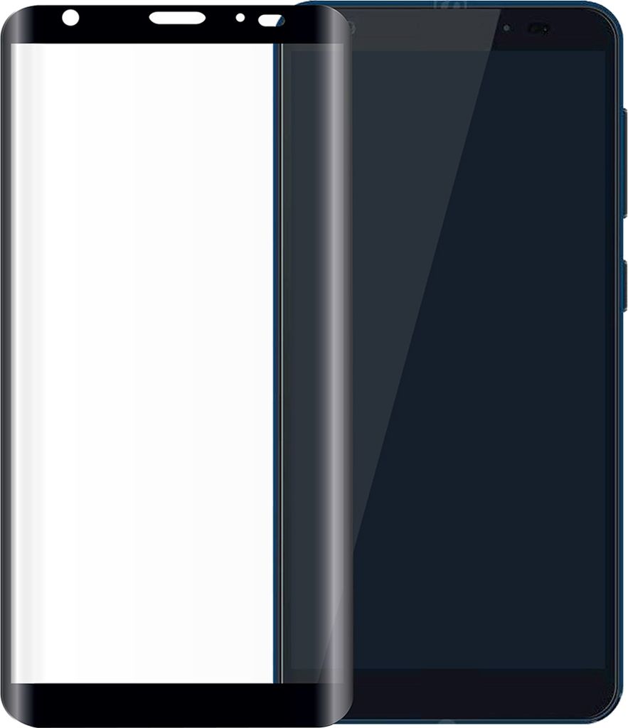 BigBen, Bildschirmfolie für Orange Neva Zen 2.5D 9H Glas, Schwarz transparent