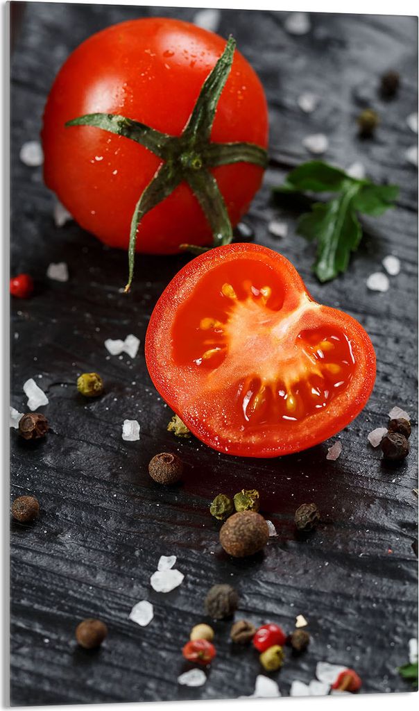 Glasschneidebrett 30x52 Tomate