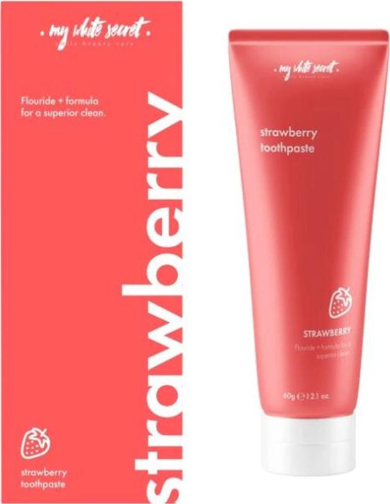 My White Secret Strawberry Toothpaste - 60 G