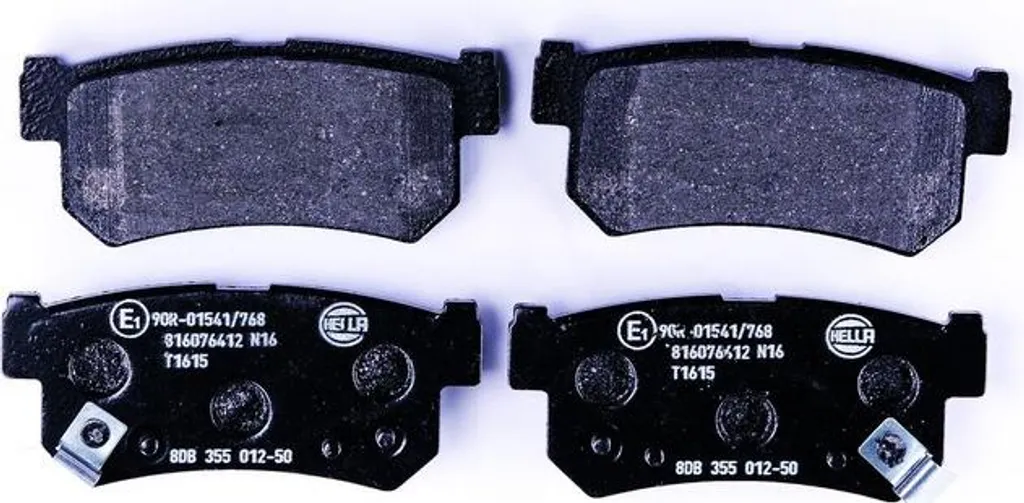 Kit Freins Arrière Disque HELLA DAEWOO SSANGYONG Remplacement Durable
