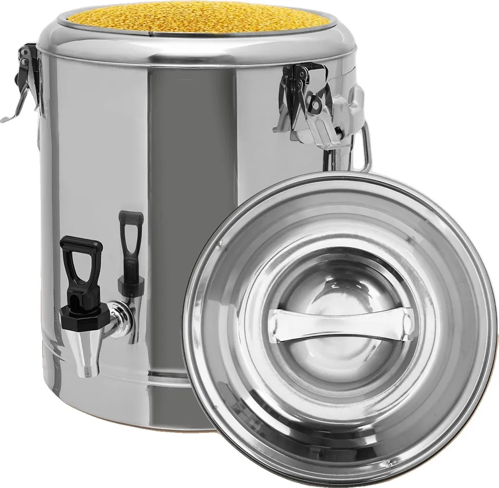 Conteneur isotherme 14L inox haute performance pour boissons et glaçons