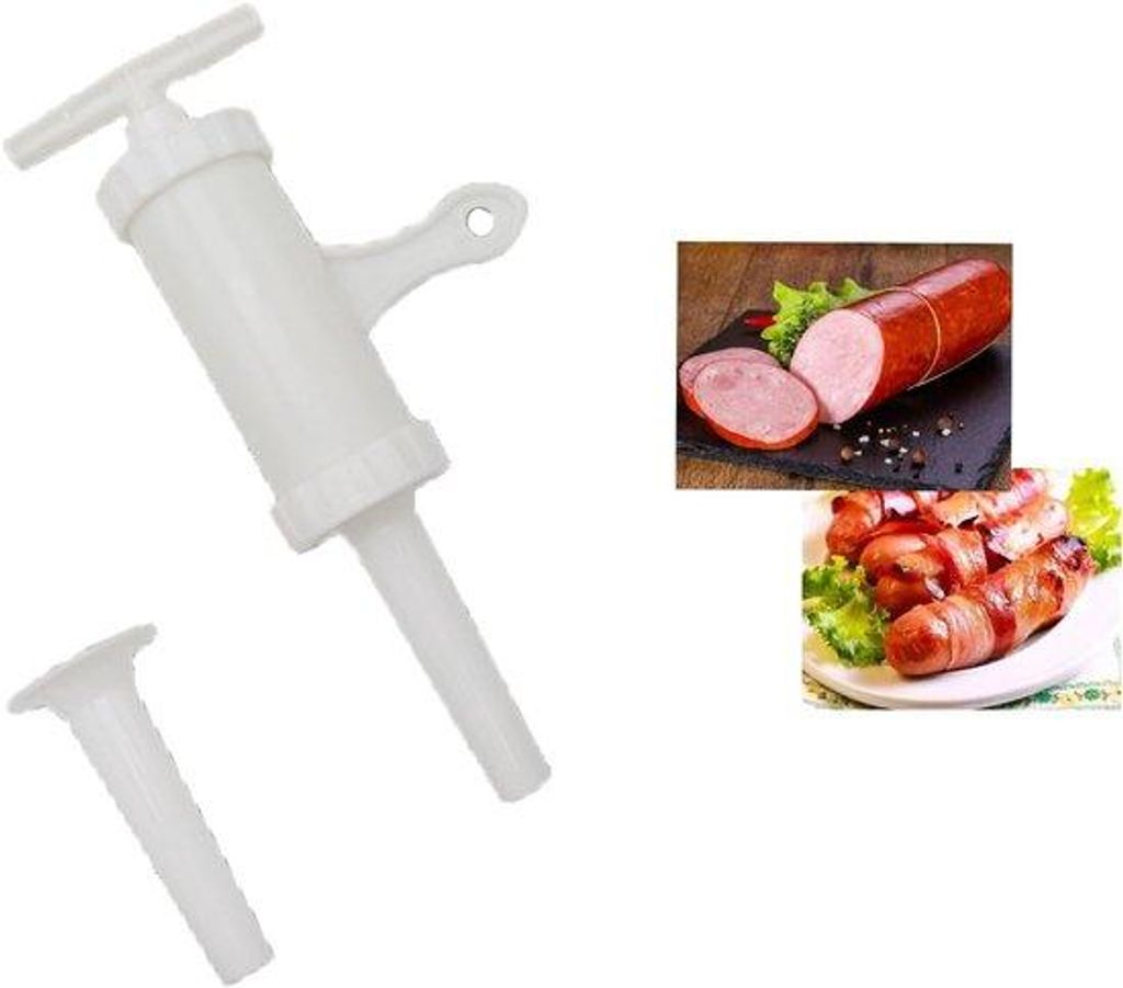 Handgeführte Grillpresse für den Heimbereich mit 2 Düsen