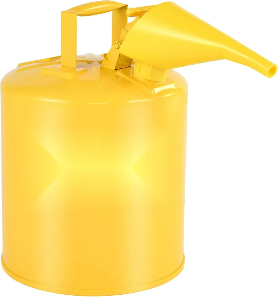 Bidon de sécurité anti-débordement 19 L avec pare-flamme et bec
