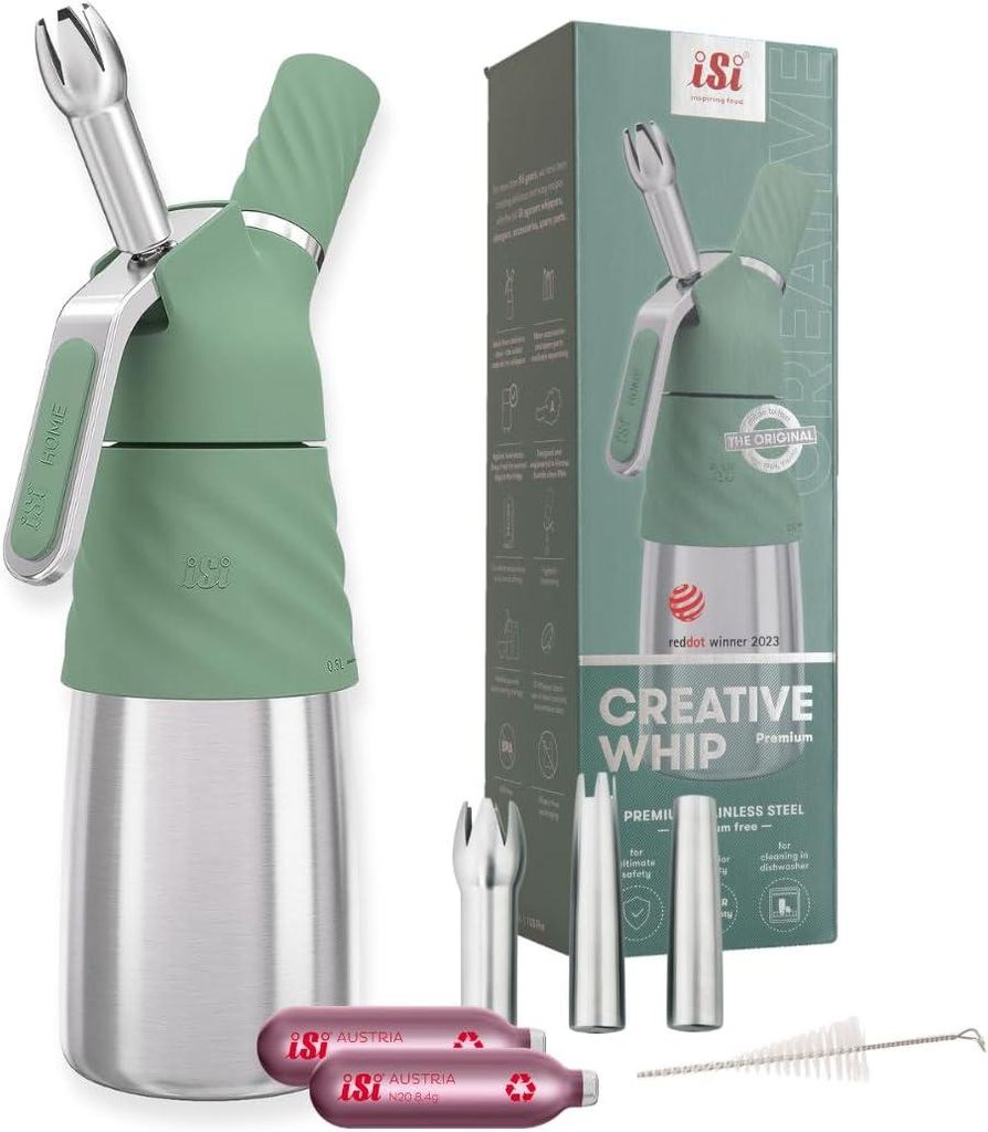 ISI Sahnebereiter Creative Whip Premium 0,5l ES wave green Imagen del producto 