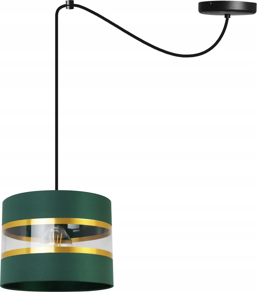 Plafoniera Tessuto Moderna E27 | Lampadario Sospensione Versatile - 4
