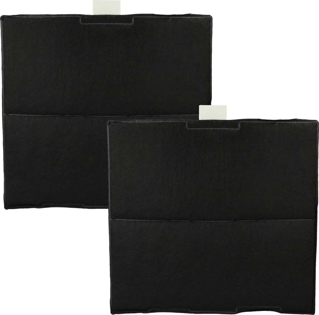 vhbw 2x Aktivkohlefilter kompatibel mit Siemens LC756BA40, LC755GA30/01, LC657BA40, LC657WA41, LC657BC40 Dunstabzugshaube - 23,5 x 22 x 2 cm