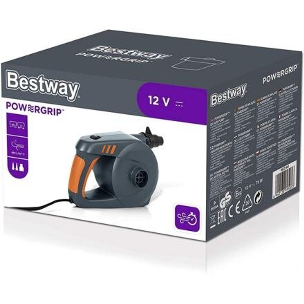 Bestway® Powergrip™ Elektropumpe (12 V) 680 l/min Produktbild 