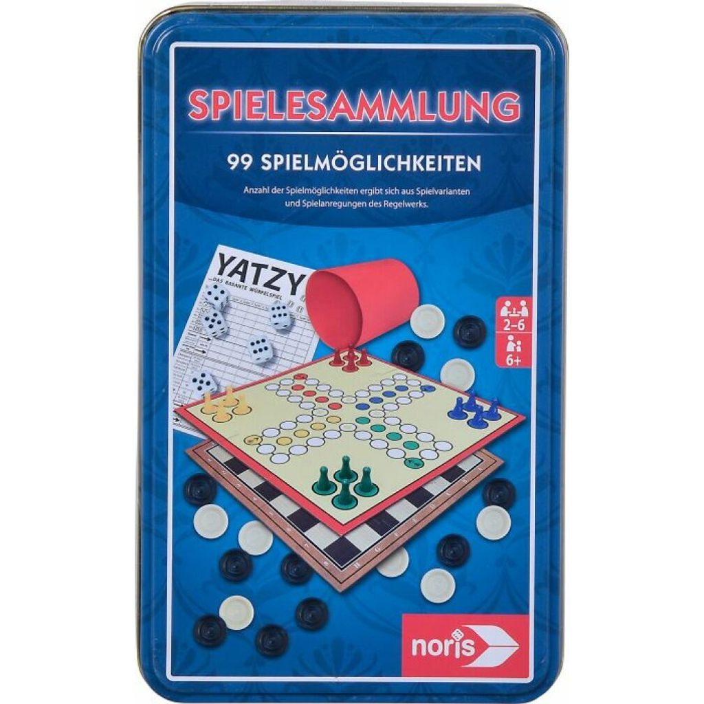 Simba Dickie 99 giochi da collezione in scatola di metallo Immagine del prodotto 