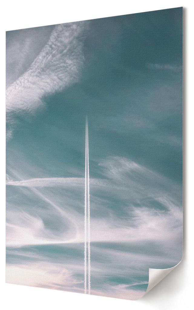 Die Weite der Freiheit- Kunstdruck A4 - Minimalistisch, Modern- Wandbild für Wohnzimmer Schlafzimmer & Flur, Modernes Poster Wanddeko, Ungerahmt