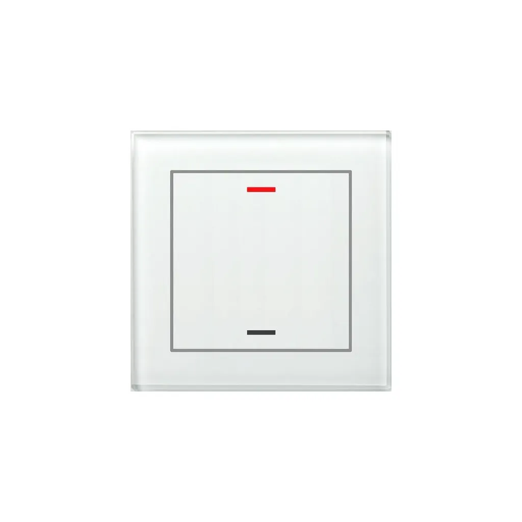 MDT BE-GTL10W.01 Pulsante Vetro II Lite KNX - Prezzo e Qualità Top