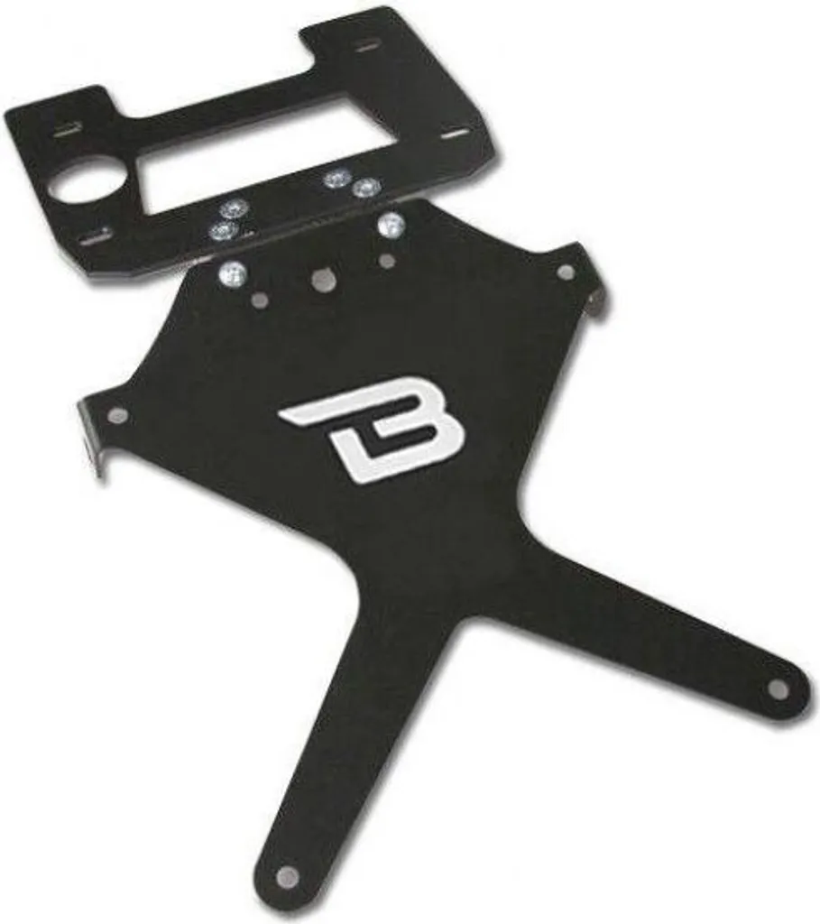 Support de Plaque Moto pour Kawasaki Ninja ZX10R 2004 2005 Accessoire Noir