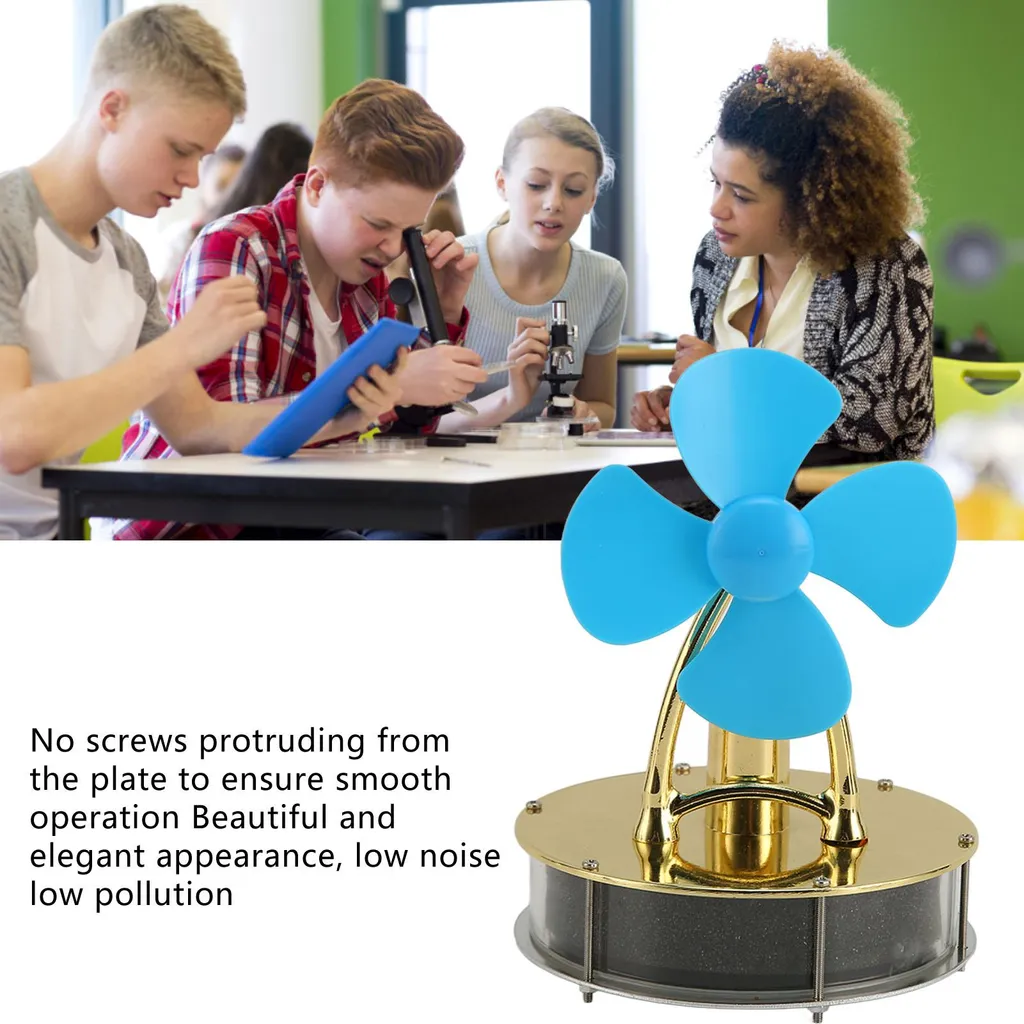 Moteur Stirling bleu haute performance pour enseignement de sciences
