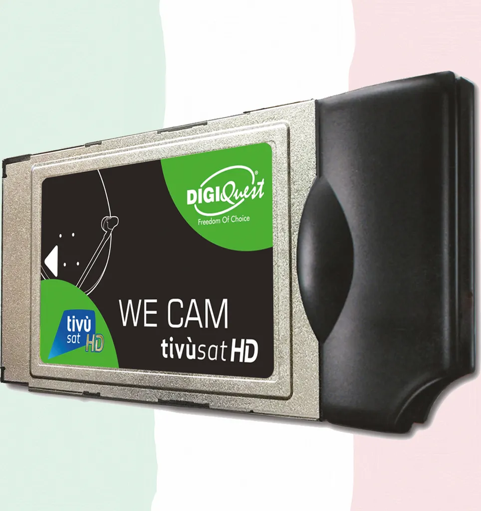 SmartCam WeCAM DIGIQuest WiFi - Modulo Satellitare HD CI+ per Famiglia