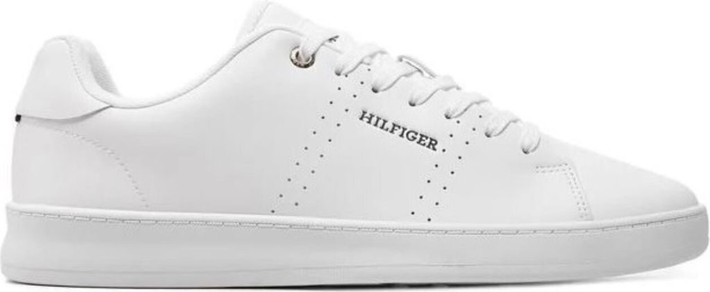 Tommy Hilfiger Damenschuhe Für lose Einlagen Schnürer Weiß Freizeit, Schuhgröße:43 EU