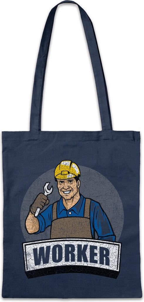 Urban Backwoods Worker III, Stofftasche, Farbe: Navy