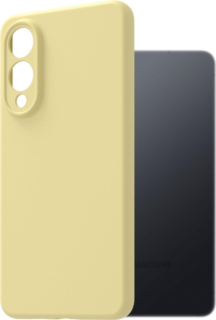 AlzaGuard Premium Silikon-Etui für Samsung Galaxy S25 Edge žlutý