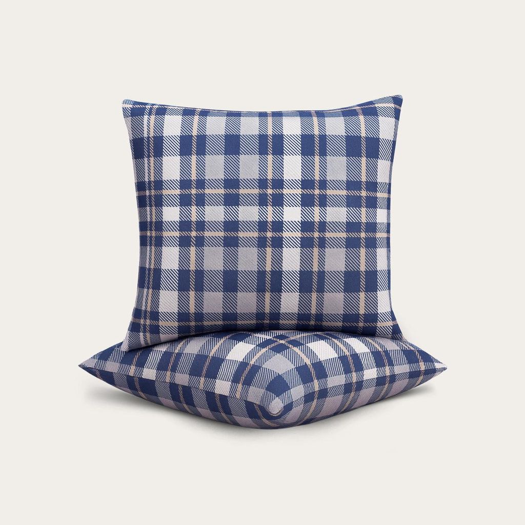 HappyBed Kissenbezug | Tartan | 2er Set