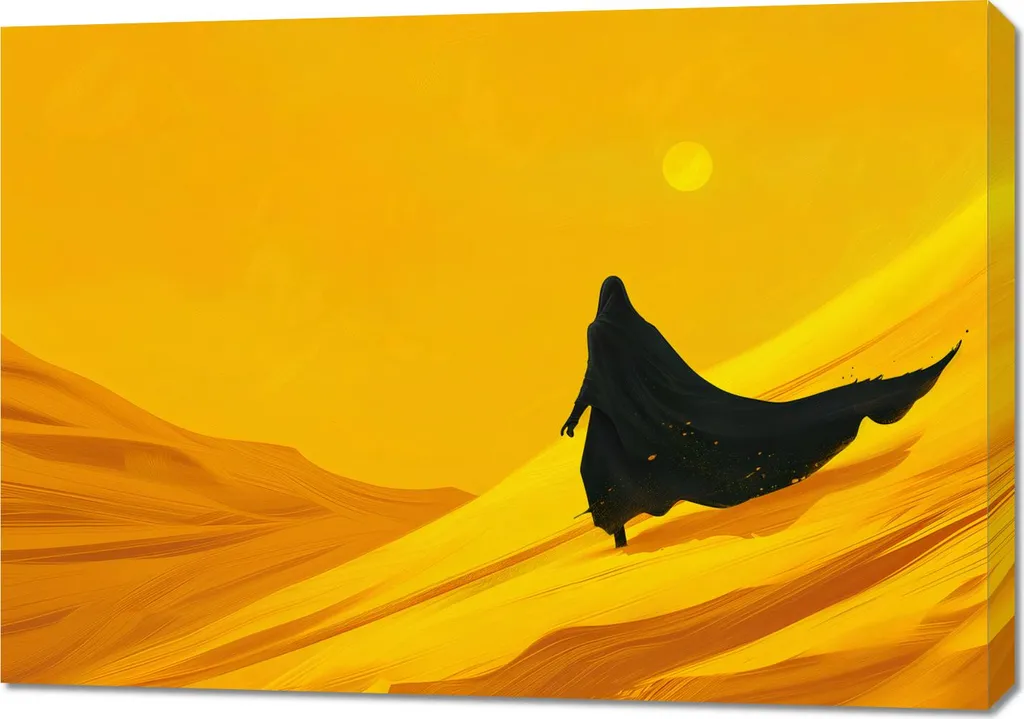 Arredamento Moderno: Quadro Deserto 100x70 Tela Canvas per Soggiorno