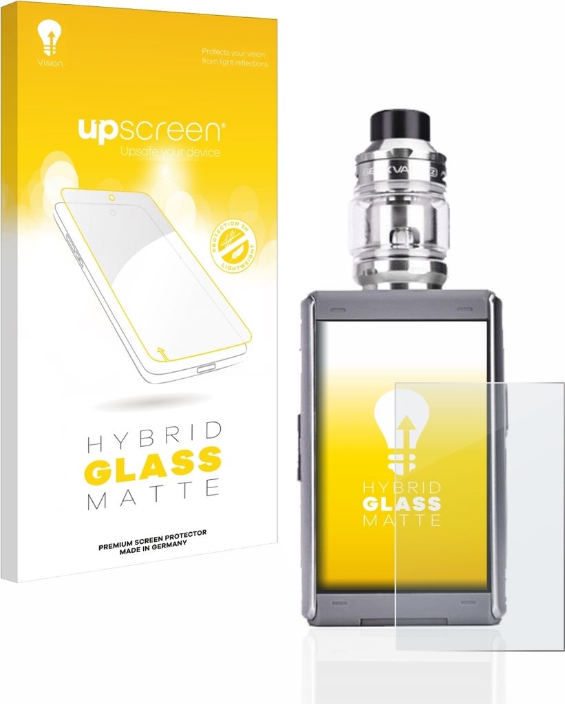 upscreen Entspiegelungs Schutzglas für GeekVape T200 Schutzfolie Panzer Folie Glas Display Schutz matt