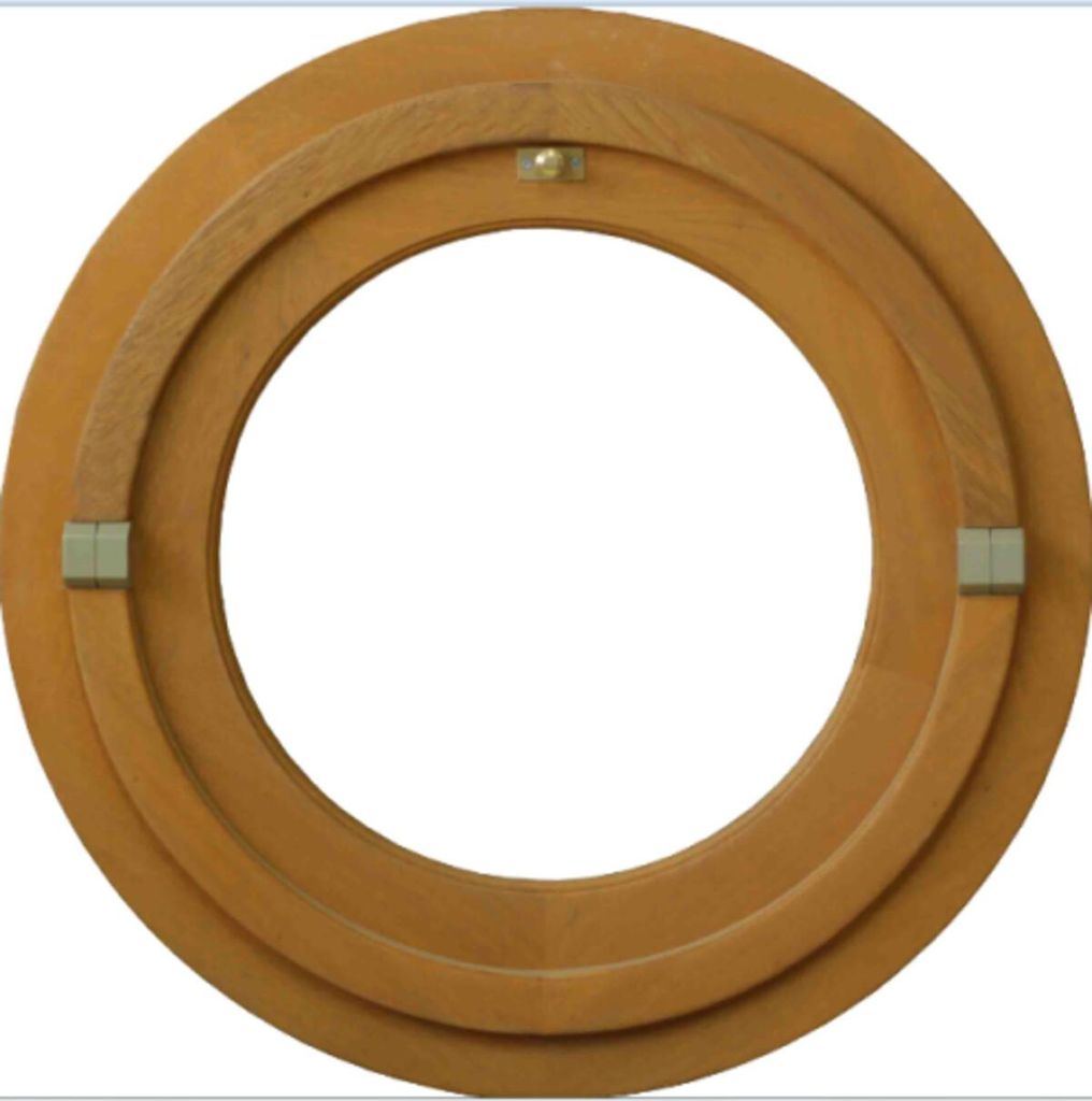 Oeil De Boeuf Bois H70 x L70 cm Côte Tableau Image du produit 