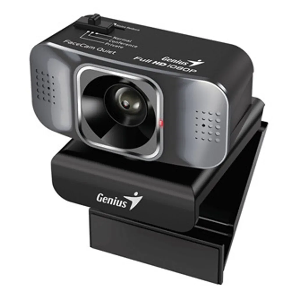 Webcam 1080p Genius pour Visioconférence et Télétravail sur Windows PC