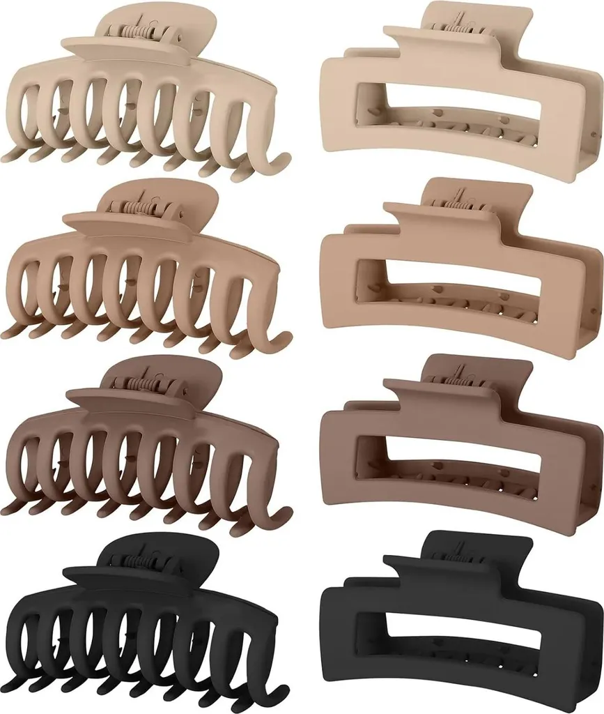 Set 8 Pinze Capelli Lolalet 8cm: Addio Capelli Disordinati e Nodi
