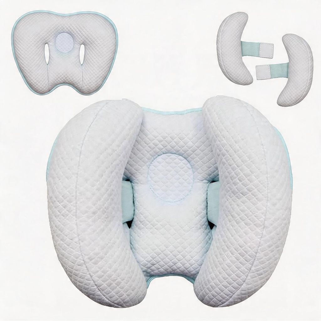 Baby Nackenkissen 2 in1 Bananenform, Kopf- & Nackenstütze Produktbild 