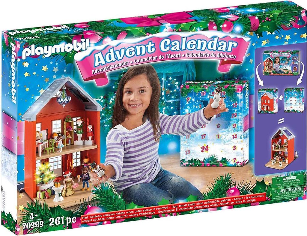 PLAYMOBIL 70383 Großer Adventskalender - Weihnachten im Stadthaus