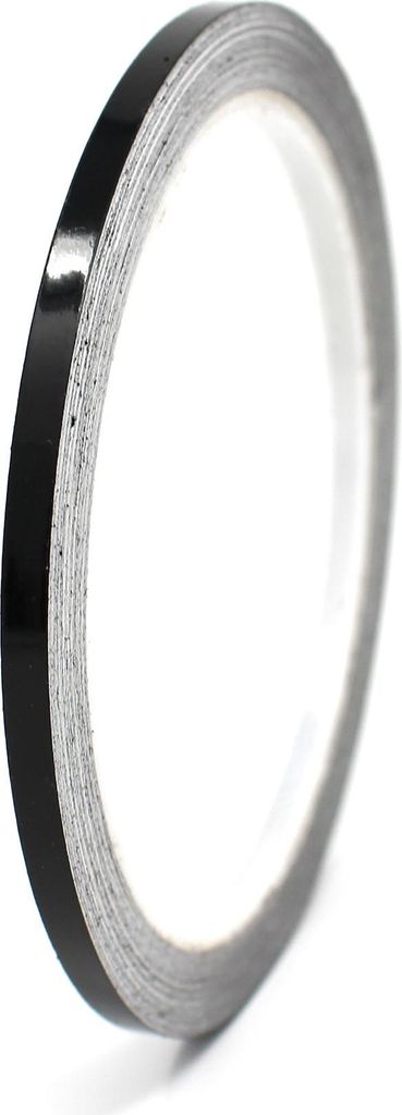 10m Zierstreifen 3mm Maritime Anwendung Schwarz Glanz Dekorstreifen Schiffe Yacht Jetski Motorboot wasserfest selbstklebend