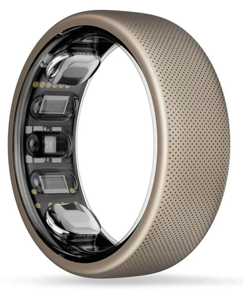 Amazfit Helio Smart Ring Taglia 10: Eleganza Titanio e Salute h24