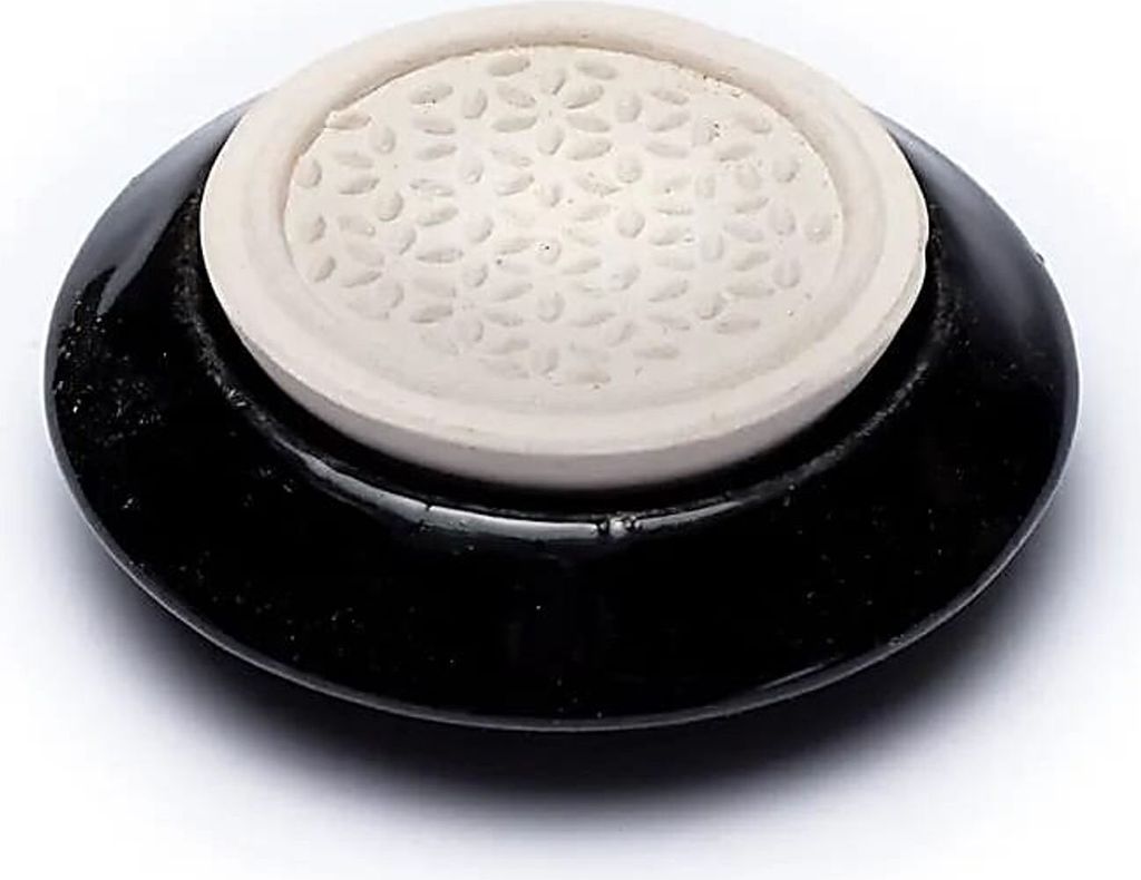 Aroma Stein Diffusor Blume des Lebens schwarz -- 7.5cm online bestellen