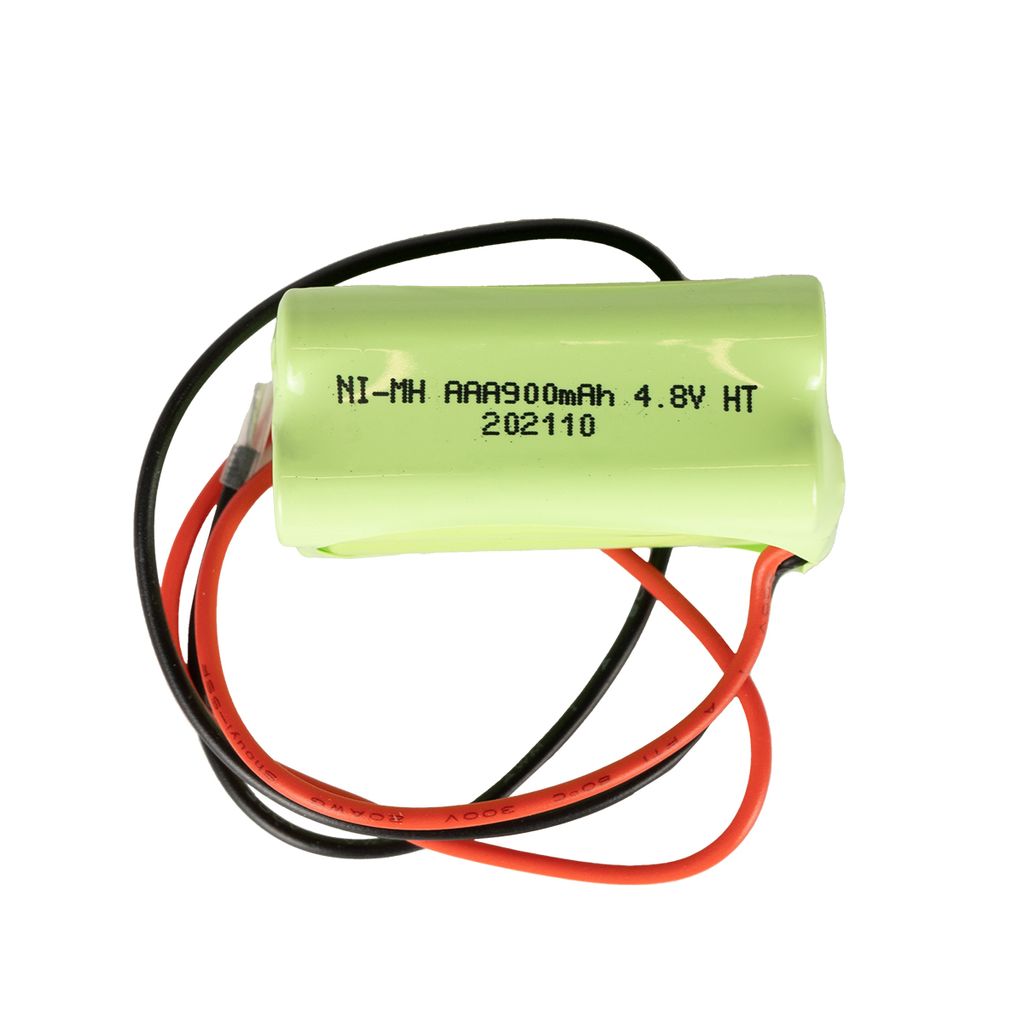 Q-BATTERIES Akku-Pack, 4,8 V, 900mAh, NiMH F2x2, 4xAAA-Zellen mit Kabel