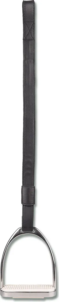 Waldhausen Etrivières X-Line en Cuir de Qualité Argent 145 cm x 25 mm