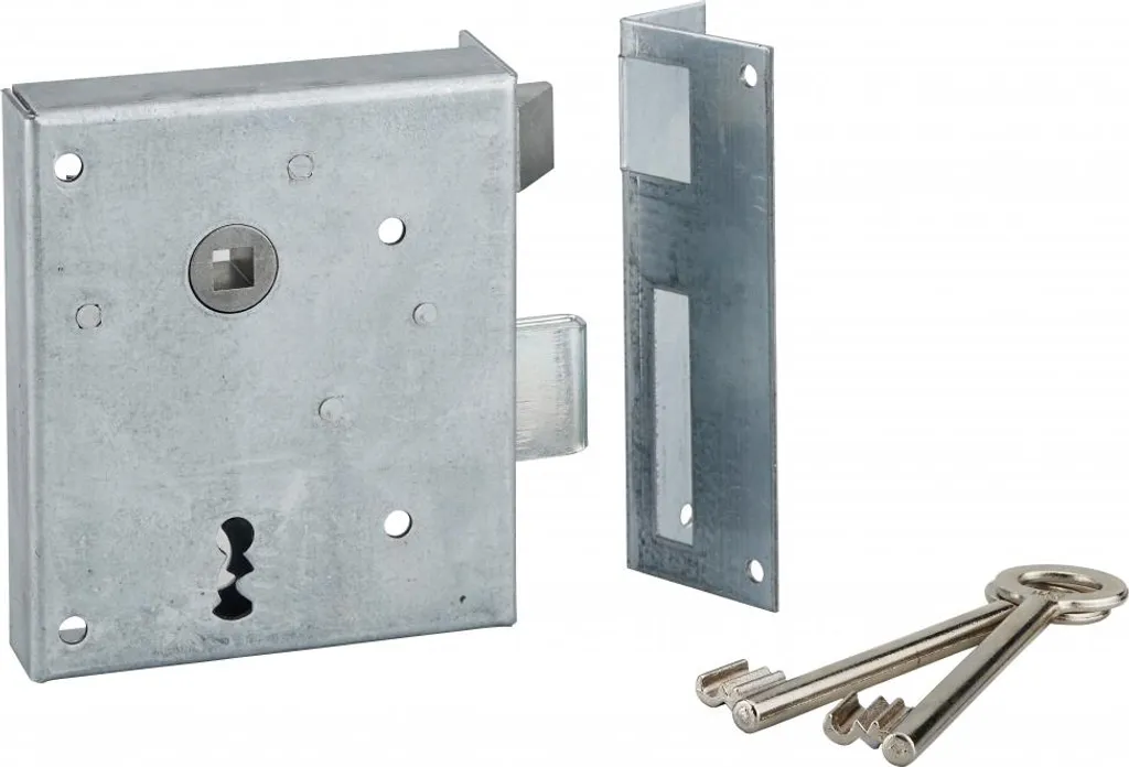 Serrure de porte intérieure Thirard applique droite avec 2 clés