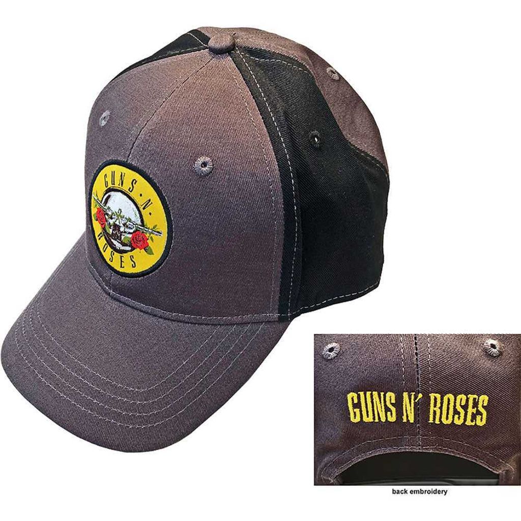 Guns N' Roses Circle Logo Deckel Charcoal Grey & Black UNI