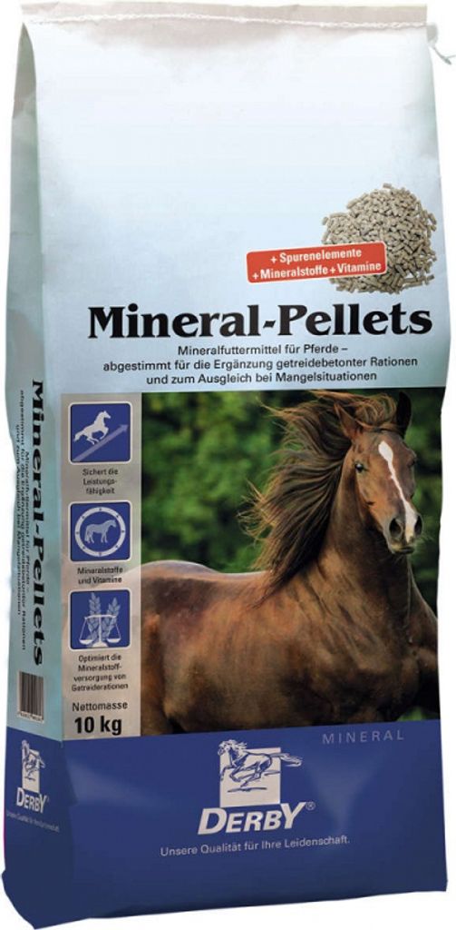 Derby Mineral-Pellets 10 kg Sack